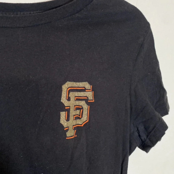 Majestic San Francisco Giants Matt Cain Gold World Series Shirsey 18 Shirt Sz M - Picture 2 of 4